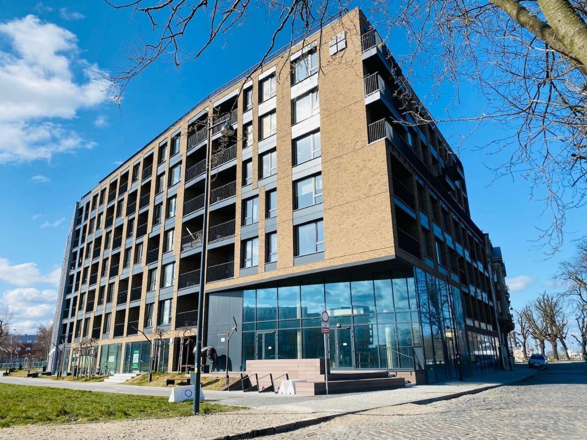 Apartamenty S&S Chlebova Gdansk Z Widokiem Na Rzeke Motlawe, Stare Miasto 외부 사진